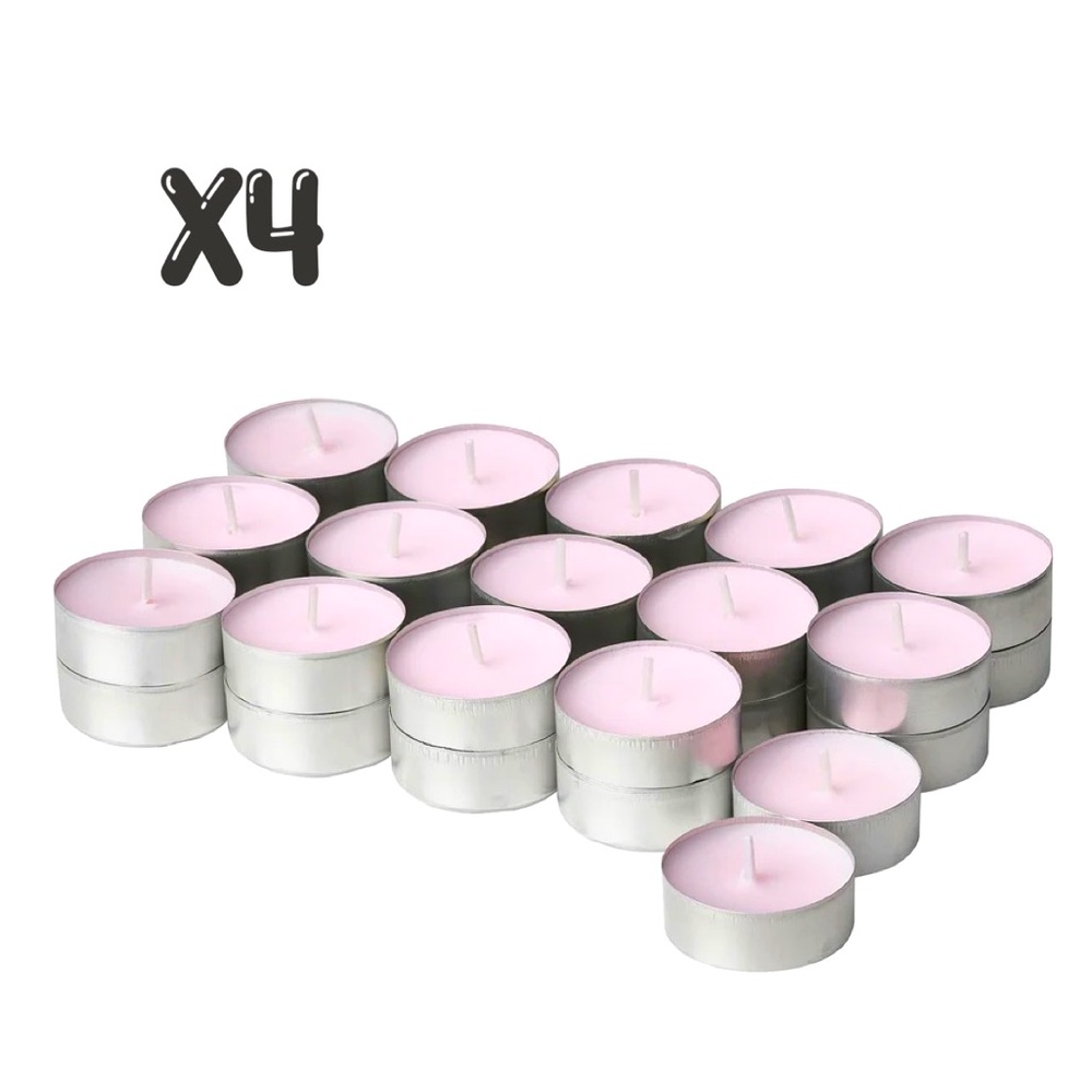 Jasmine Scented Tealight Candles Set of 4